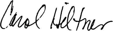 Carol's signature
